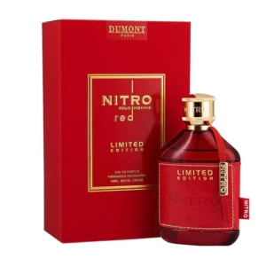 ادو پرفیوم هارد باکس دمونت پاریس مدل نیترو قرمز Nitro Red حجم 100 میلی لیتر