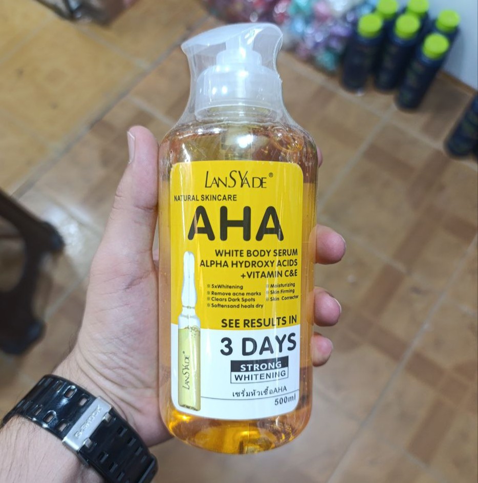 سرم روشن کننده AHA لنسیاد 500 میل اصل - Image 2