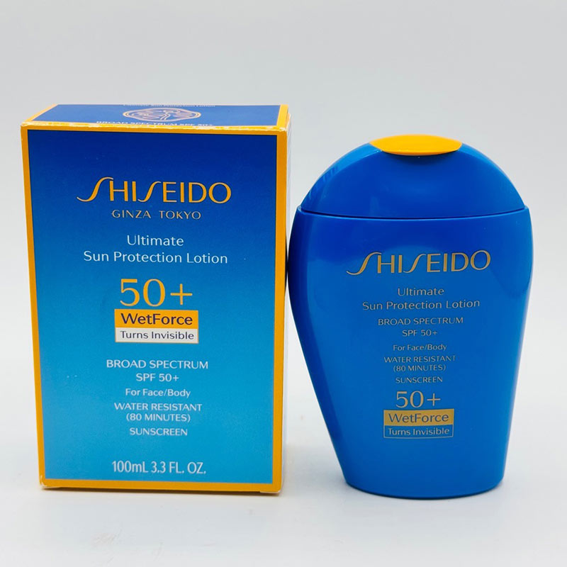 لوسیون ضد آفتاب صورت و بدن SPF50+ شیسیدو 100 میل