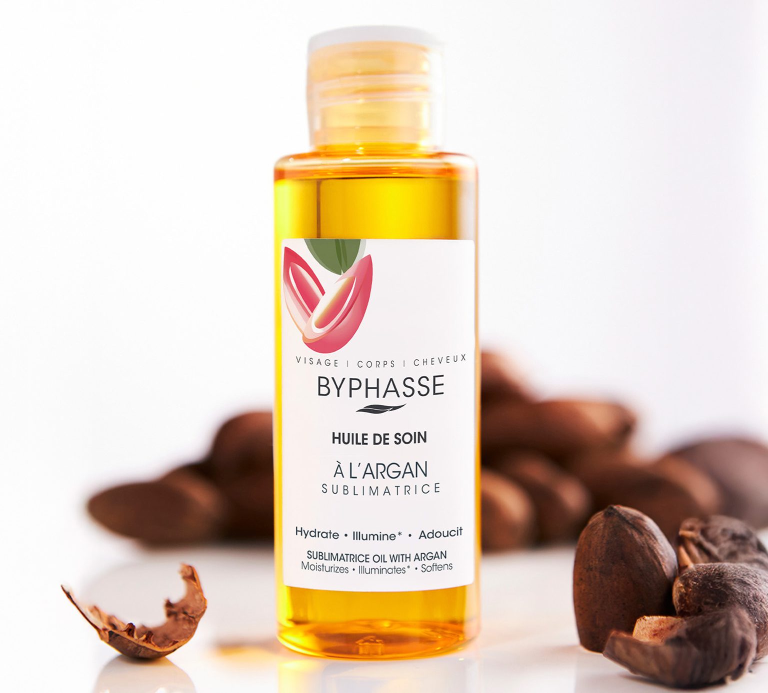 روغن آرگان پوست و مو بایفاس byphasse Sublimatrice اصل - تصویر 2