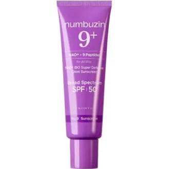 ضد آفتاب نامبوزین شماره 9 SPF50 حجم ۵۰ میل کرم