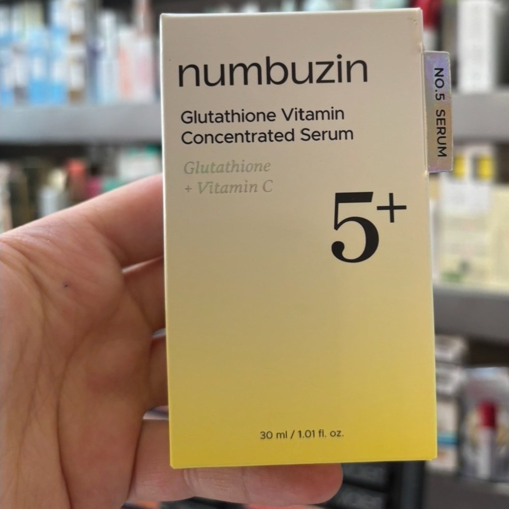 سرم ضد لک و روشن کننده گلوتاتیون نامبوزین Numbuzin شماره 5 حجم 30 میل - تصویر 2